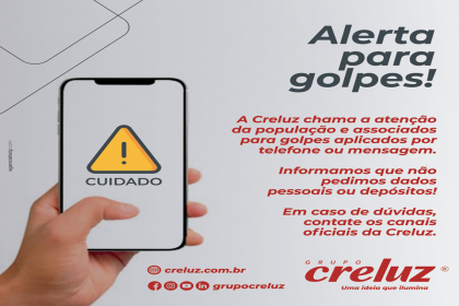 Creluz alerta para golpes aplicados via telefone