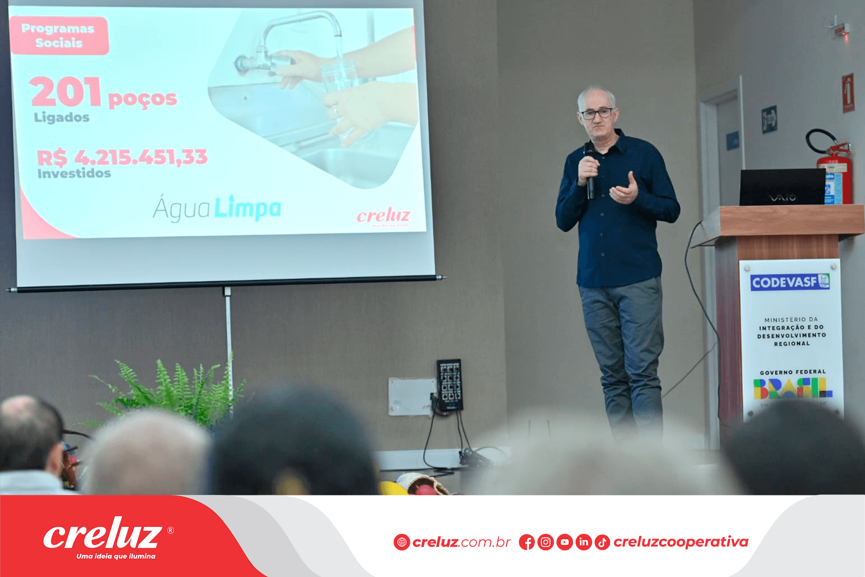 Creluz Apresenta Boas Práticas em Sustentabilidade e Inovação no Seminário ESGCoop em Pernambuco