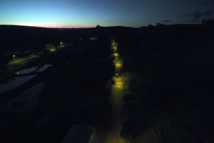 Creluz entrega obra de iluminação pública em Cerro Grande