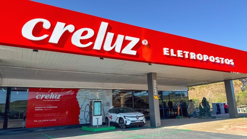 Creluz fortalece a mobilidade elétrica e coloca em operação o eletroposto estratégico em Fontoura Xavier