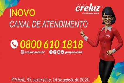 Creluz implanta novo serviço de 0800 gratuito