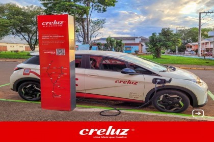 Creluz implanta plano de mobilidade com aquisição de seis veículos elétricos