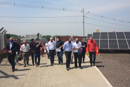 Creluz inaugura Complexo Solar Três Arcanjos em Ametista do Sul