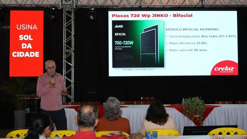 Creluz marca 60 anos com lançamento do 14º complexo de geração de energia