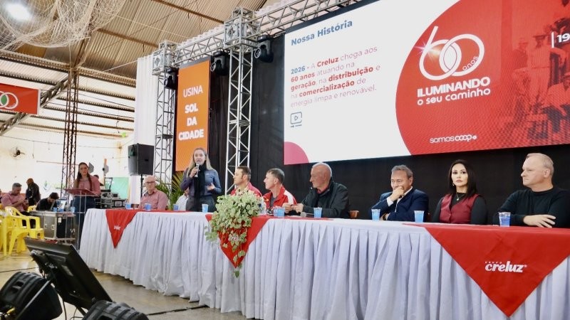 Creluz marca 60 anos com lançamento do 14º complexo de geração de energia