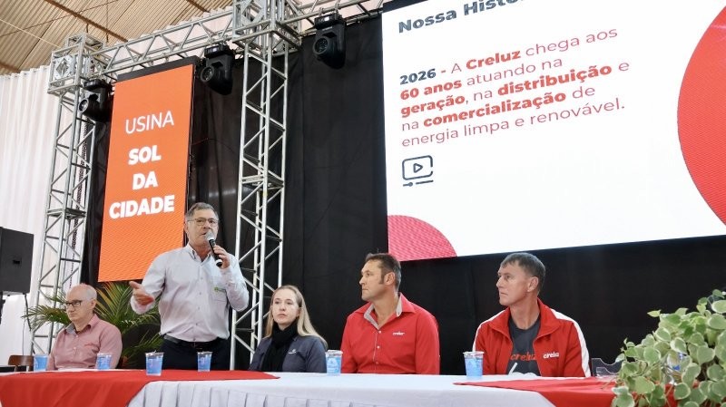 Creluz marca 60 anos com lançamento do 14º complexo de geração de energia