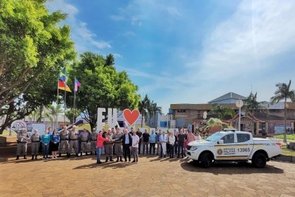 Creluz proporciona legado à segurança pública regional ao entregar a quarta viatura adquirida através do PISEG