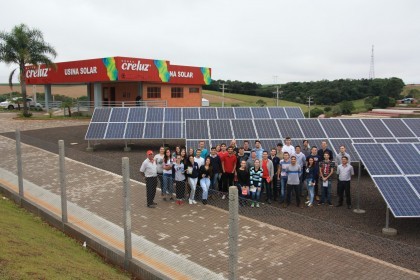 Cursos de engenharia visitam a Usina Solar Boa Vista