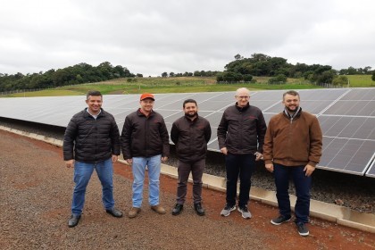 Diretores da Certaja visitam Usina Cerro do Sol