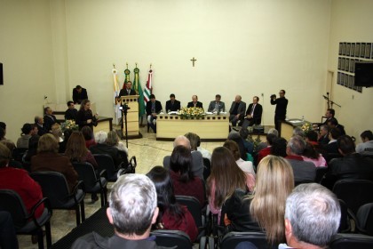 Presidente da Creluz recebe homenagem em Libertao Salzano