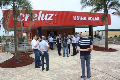 Workshop expõe tecnologia de ponta da Usina Solar do Grupo Creluz