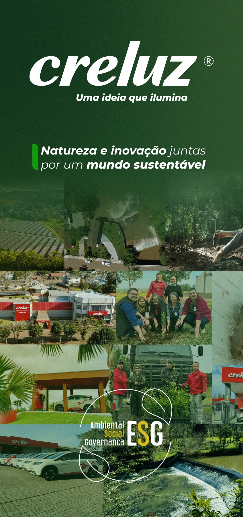 Natureza e inovação juntas<br />por um mundo sustentável